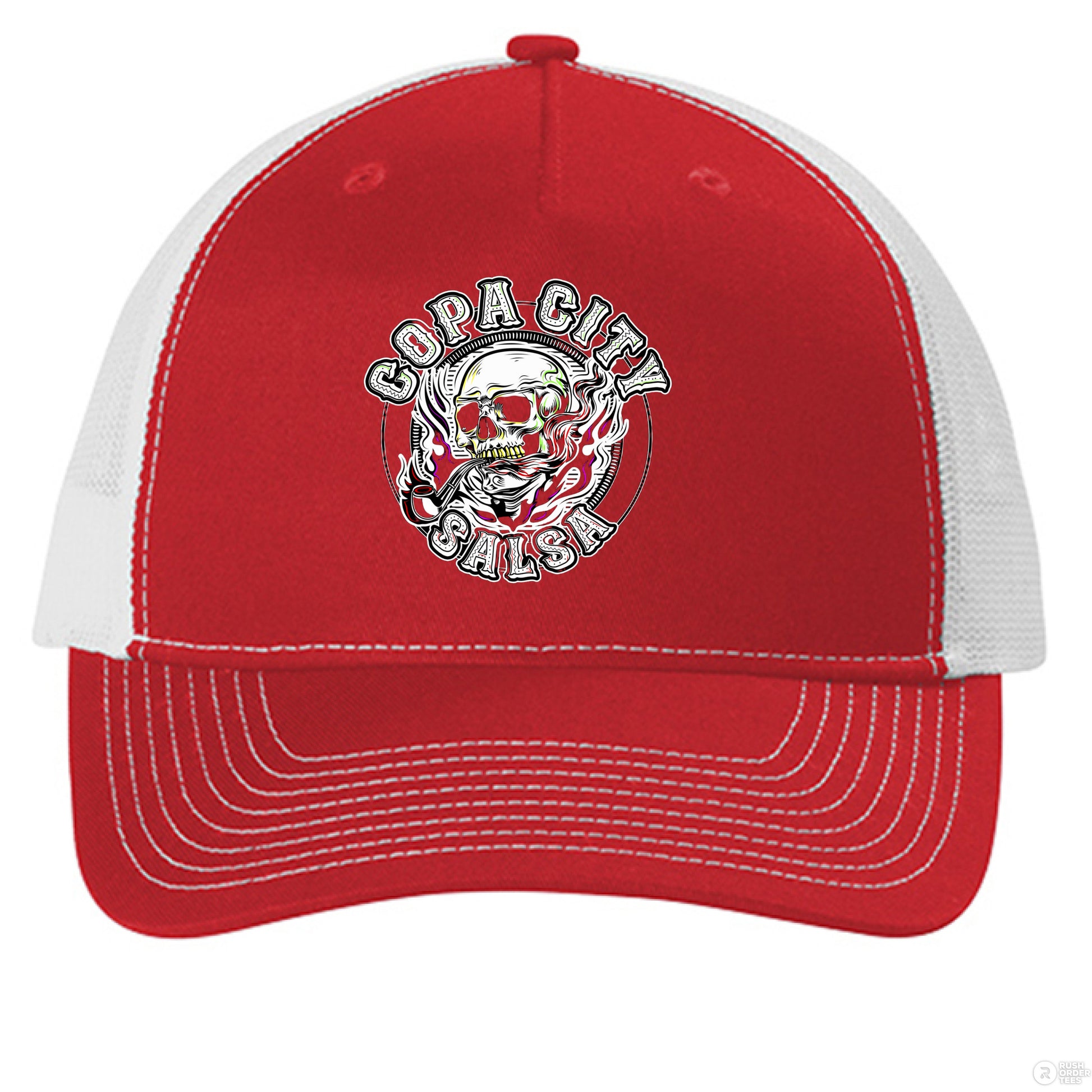 FlameRd/Wh - FRONT