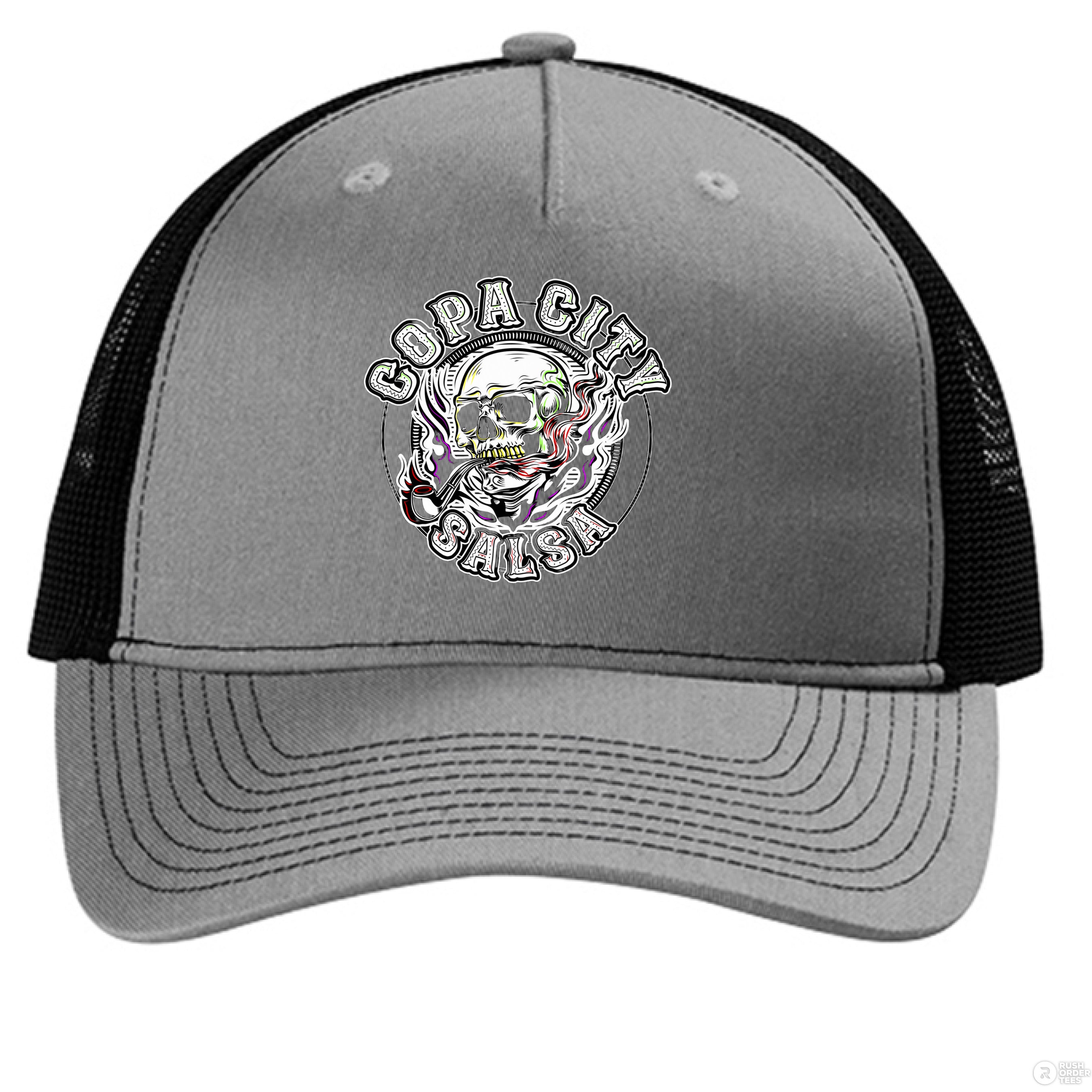 Heather Grey/ Black - FRONT