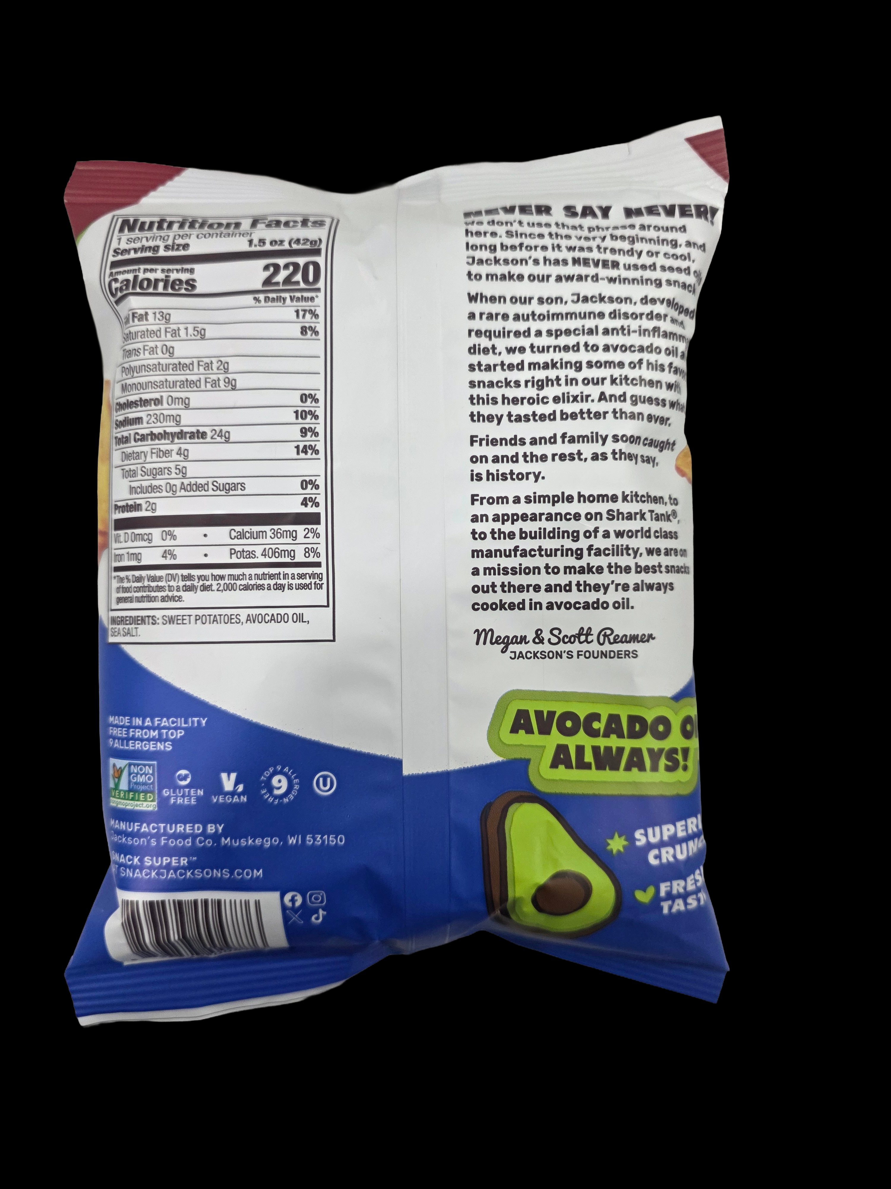 Jackson's Sweet Potato Chips
